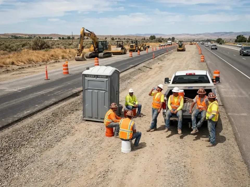 highway-road-construction-crew-007 — frequently asked questions, Porta Potty and Restroom Rentals in Comanche, TX